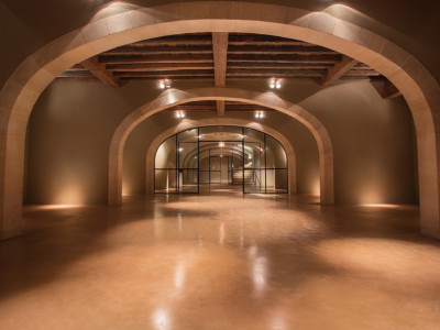 Wine cellar, featuring Rocland Qualiroc surface hardener